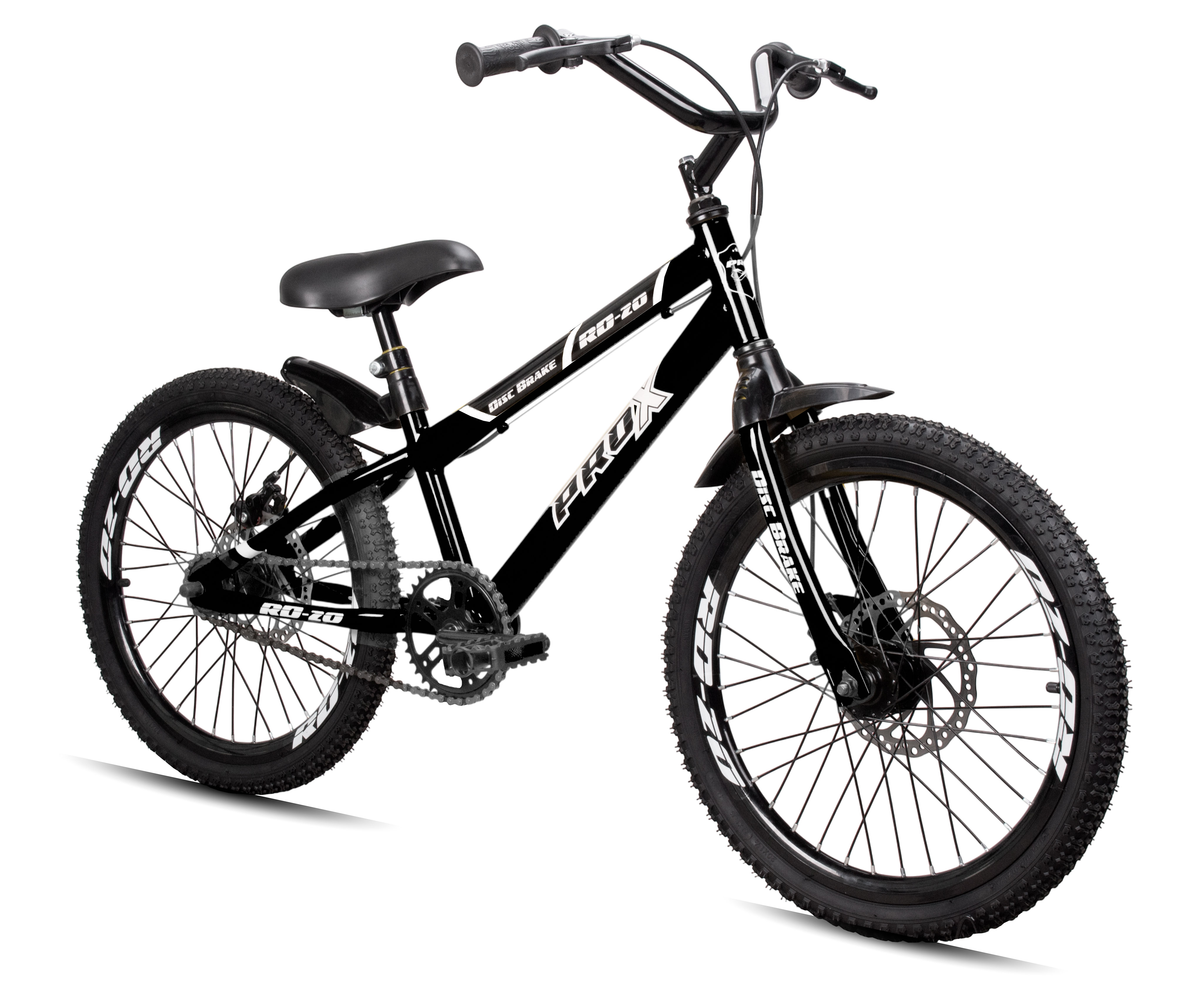 Bicicleta aro 20 pro-x rd20 freio a disco - 2026 - preto