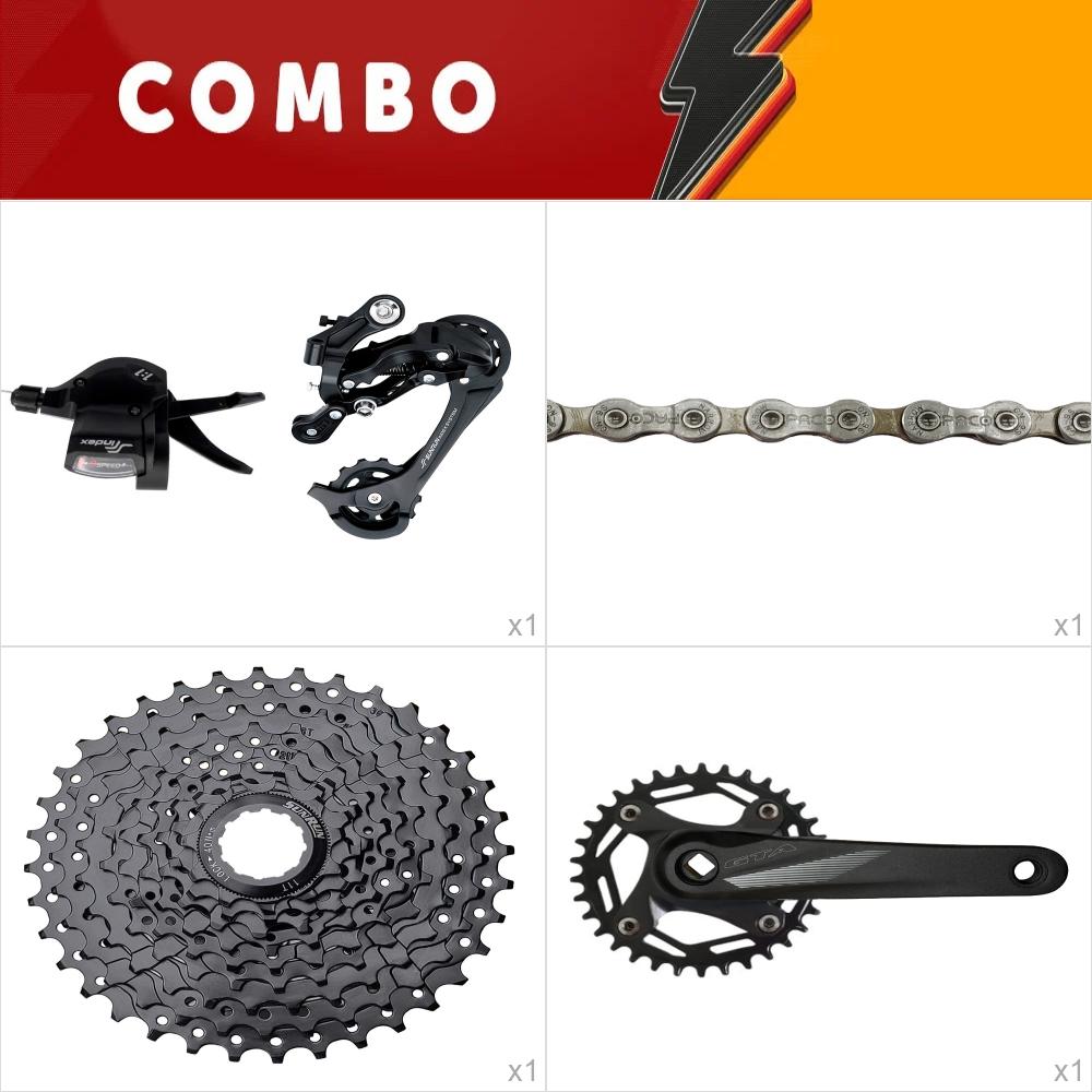 Combo 1x kit relação 9v sunrun